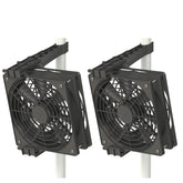Secret Jardin Monkey Fan 2x120 mm 24V, Circulation Fan
